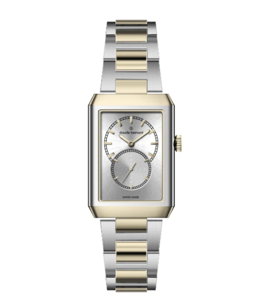 часовник claude bernard 23099 357jm aid дамски сребрист гилоширан циферблат classicwatches.bg