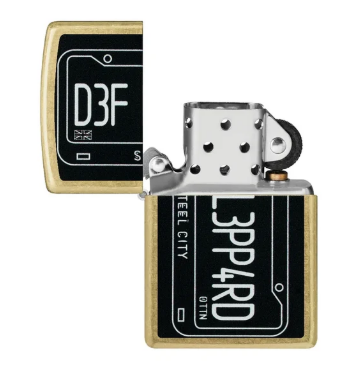 Zippo Def Leppard запалка, Steel City Design