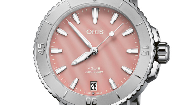 ORIS AQUIS DATE 36.5MM LADIES WATCH 01 733 7770 4158-07 8 18 05P