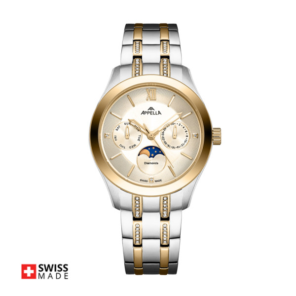 часовник Appella L50021.2161DQF дамски модел с диаманти classicwatches.bg