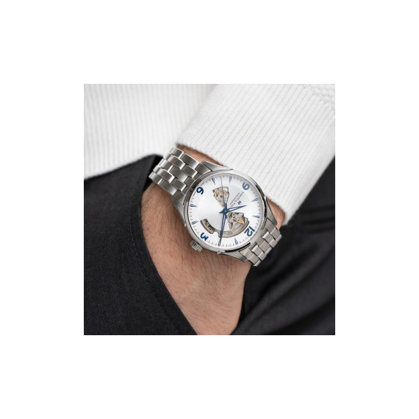 HAMILTON JAZZMASTER OPEN HEART 42MM MEN'S WATCH H32705152