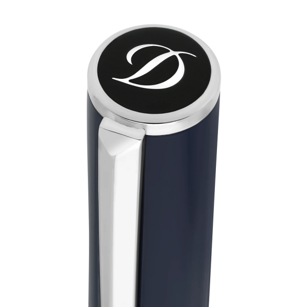 Ролер S.T.Dupont Initial Blue and Chrome 272205