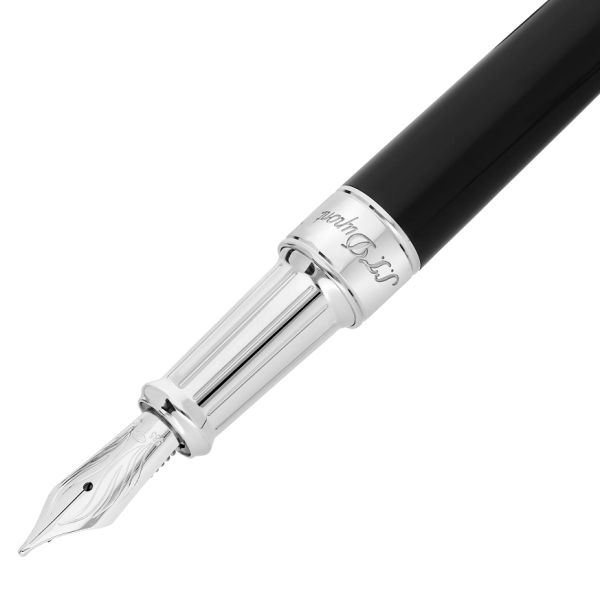 Писалка S.T.DUPONT Line D Eternity Large Black And Palladium 420220L