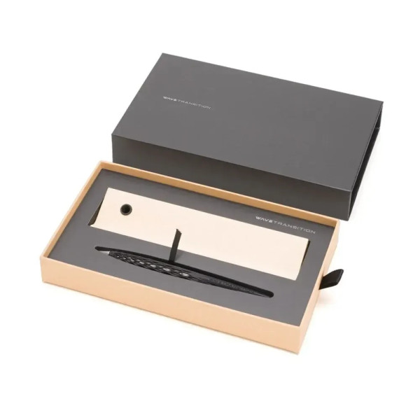 Химикалка Pininfarina - Forever Wave Transition Ink, черен цвят