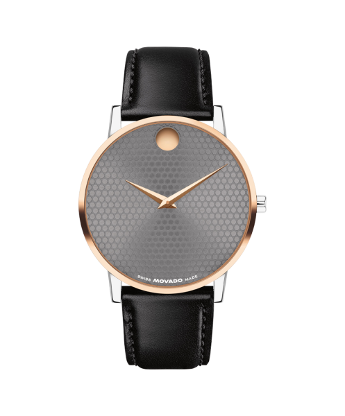 Часовник Movado 607999 – Museum Classic с розово PVD корпус – classicwatches.bg