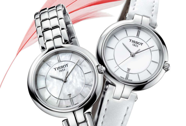 TISSOT FLAMINGO 30MM LADIES WATCH  T094.210.11.111.00