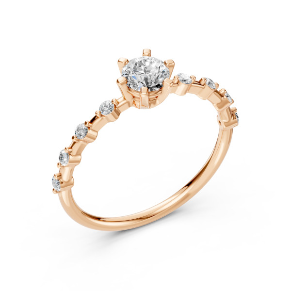 Cara пръстен с диаманти 0.50+0.16 ct GIA сертификат K101-10095R