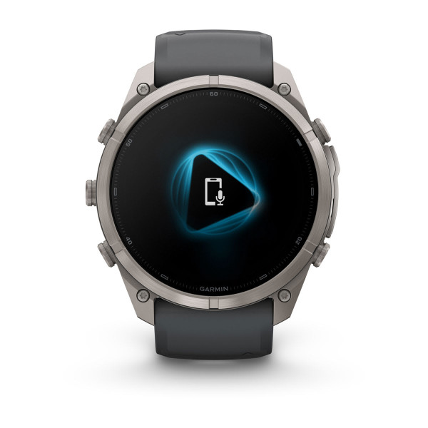 Garmin Fenix 9 Pro inReach Titanium с Graphite/Black силиконова каишка 010-04337-21