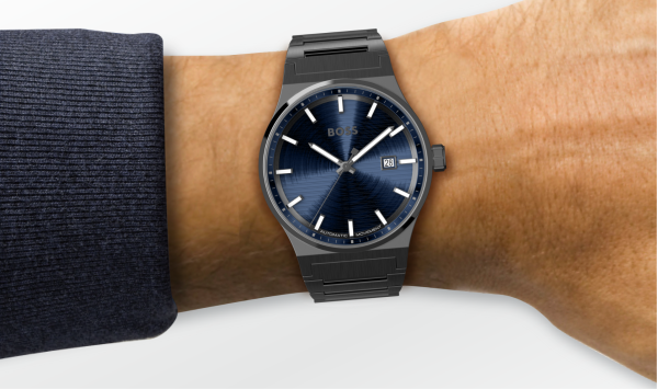 HUGO BOSS CANDOR AUTO 41MM MEN'S WATCH 1514119