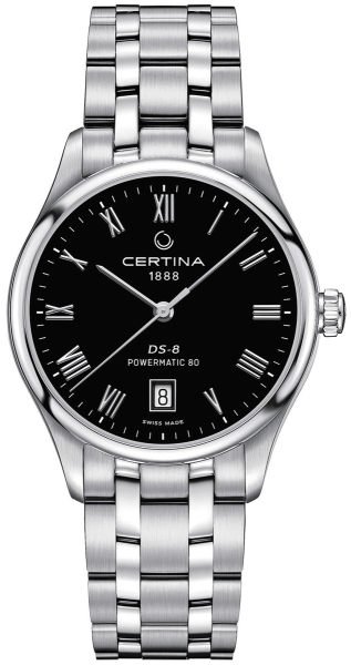 CERTINA DS-8 POWERMATIC 80 AUTOMATIC 39MM MEN'S WATCH C033.407.16.053.00