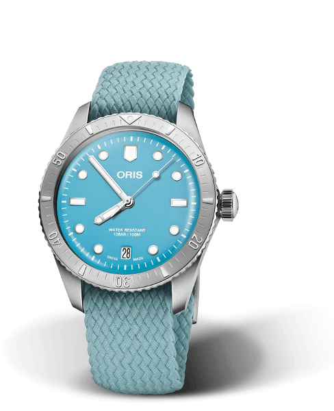 ORIS DIVERS SIXTY-FIVE AUTOMATIC 38MM WATCH 733 7771 4055-07 3 19 02S