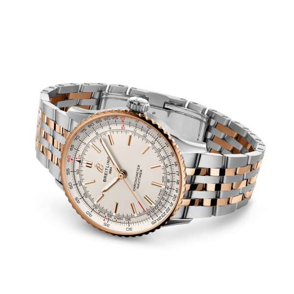 Мъжки часовник Breitling U17329F41G1U1 с COSC сертифициран автоматичен механизъм – classicwatches.bg