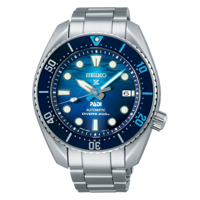 SEIKO PROSPEX GREAT BLUE SPECIAL EDITION SUMO PADI AUTOMATIC DIVER`S 45MM  SPB375J1