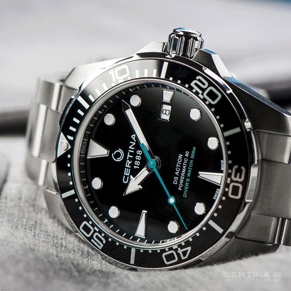 CERTINA DS ACTION DIVER SEA TURTLE CONSERVANCY SPECIAL EDITION 80 43MM MEN'S WATCH C032.407.11.051.10