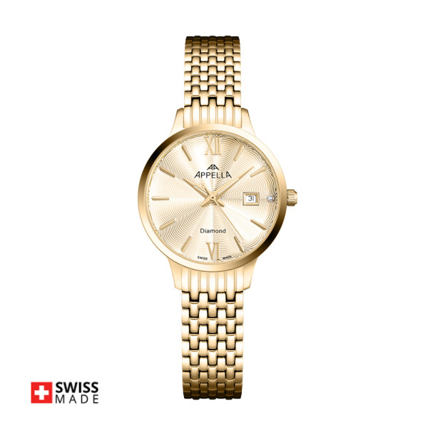 Appella L50012.1161DQ дамски часовник с диамант ClassicWatches.bg