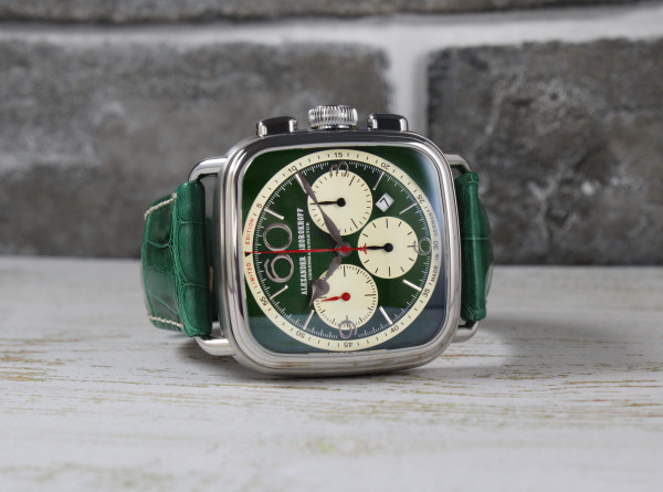 часовник alexander shorokhoff avantgarde автоматичен хронограф eta 7753 classicwatches.bg