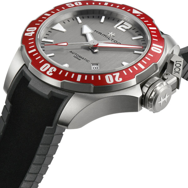 Hamilton Khaki Navy Frogman Titanium H77805380