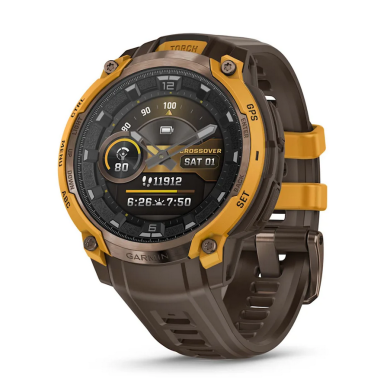 ЧАСОВНИК GARMIN INSTINCT CROSSOVER AMOLED BRONZE/SUNBURST 010-03398-01