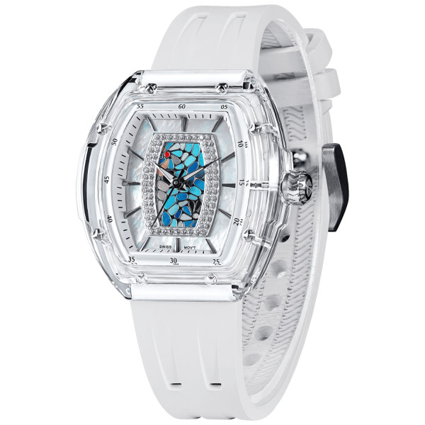 TSAR BOMBA Nucleus Femme 02 Swiss White Blue TB8219L-03