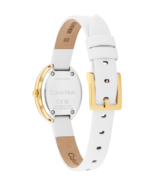 calvin klein 25100146 дамски модел жълто pvd корпус classicwatches.bg