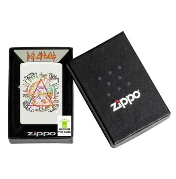 Zippo Def Leppard запалка, Glowing Hysteria Design