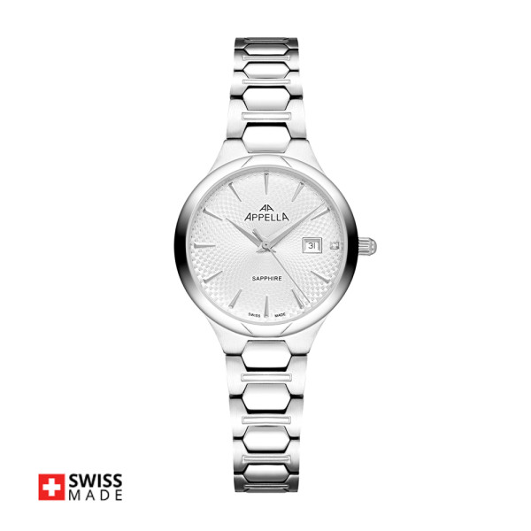 часовник Appella L50010.5113DQ дамски модел сребрист циферблат classicwatches.bg