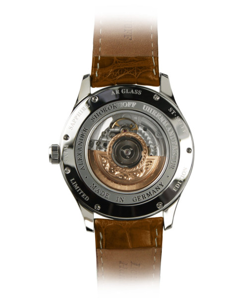 ALEXANDER SHOROKHOFF CROSSING AUTOMATIC 43.5MM MEN'S WATCH LIMITED EDITION 25PCS AS.JH01-4