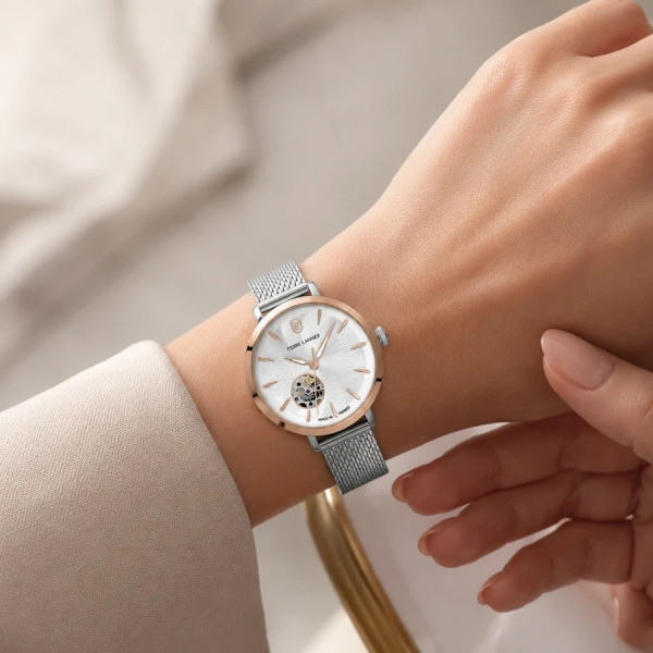 pierre lannier 138f921 дамски часовник със седефен циферблат classicwatches.bg