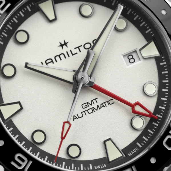 Швейцарски часовник Hamilton с водолазна визия и GMT функция