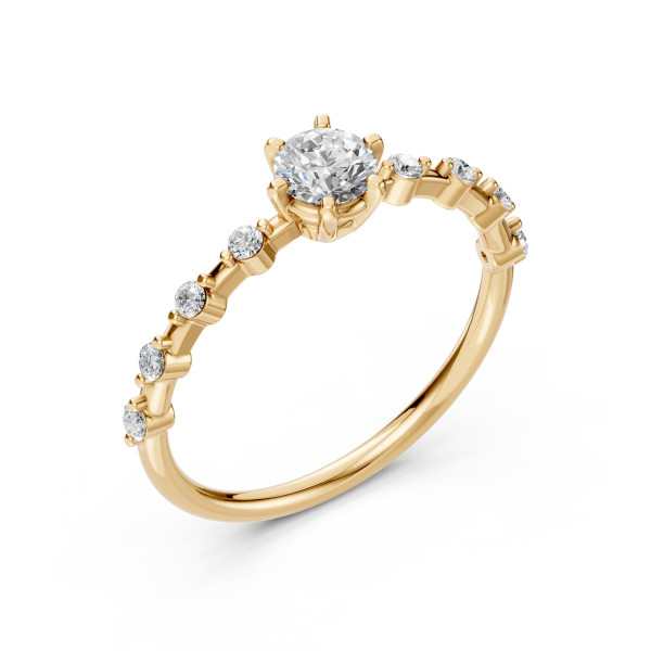 Cara пръстен с диаманти 0.40+0.16 ct GIA сертификат K101-10190R