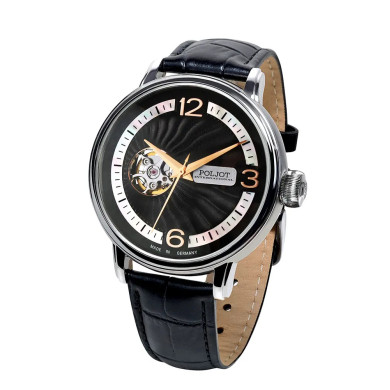 Часовник POLJOT INTERNATIONAL Jaros Open Heart 42MM LIMITED EDITION 100PCS 38NH.4280813