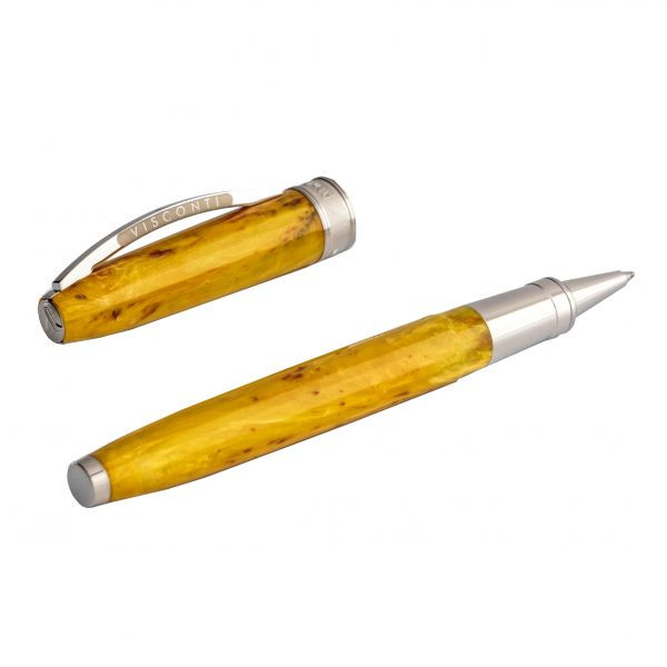 Ролер Visconti Van Gogh Sunflowers с паладиеви детайли и художествен дизайн – classicwatches.bg
