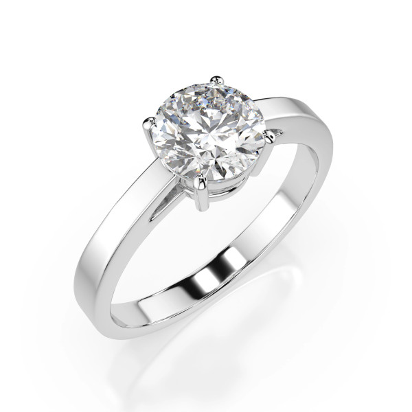Cara пръстен с диамант 1.00 ct GIA сертификат – ЗЛАТНО БИЖУ 14К K101-10012/1W(6.5)/14K