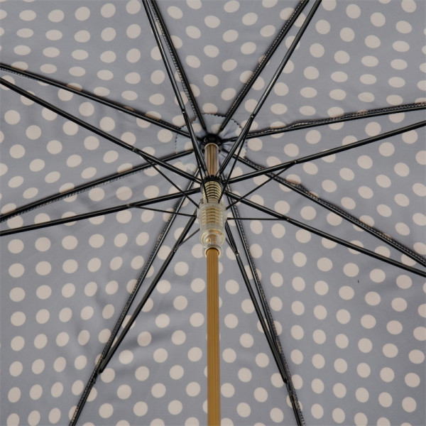 PASOTTI BEIGE POLKA DOTS ДАМСКИ ЧАДЪР 20 55874-164 N61