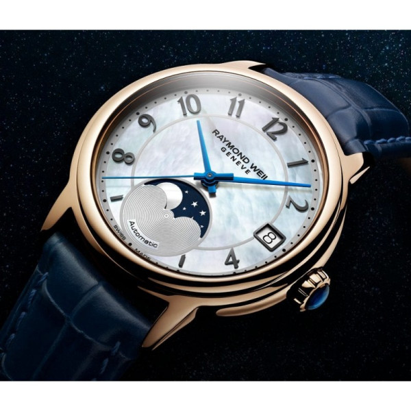 RAYMOND WEIL MAESTRO 34MM 2139-P53-05909