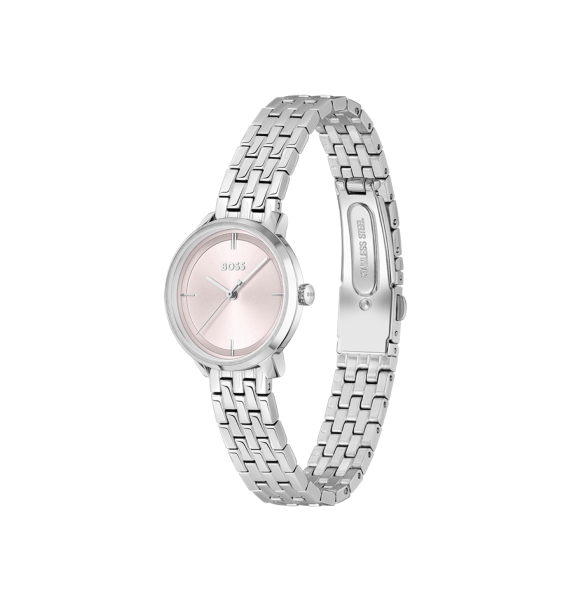 HUGO BOSS 1502819 дамски кварцов часовник с розов циферблат – classicwatches.bg