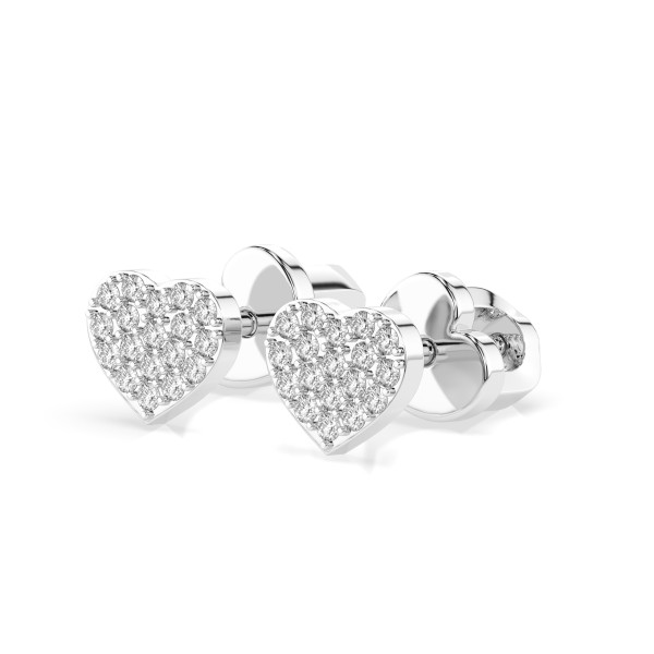 дамски обеци с диаманти cara diamanti 102 10097 18k gold earrings classicwatches.bg