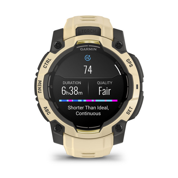 Garmin Instinct 3 Amoled Citrine с Citrine Band каишка 010-02936-02