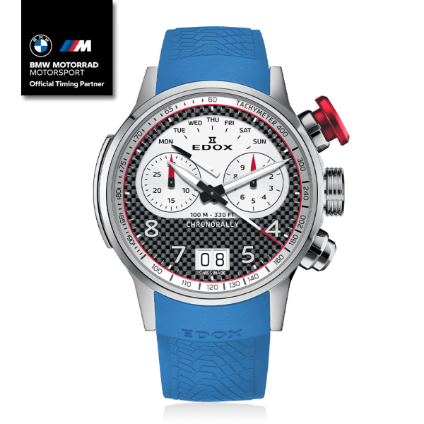 ЧАСОВНИК EDOX CHRONORALLY CHRONOGRAPH 45ММ LIMITED EDITION 38003 TINR CANBR 