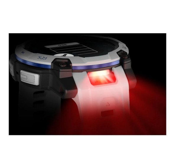 Часовник Garmin Instinct 3 Solar Whitestone Bolt Blue Limited Edition 45mm 010-02934-03 – каишка и закопчаване – classicwatches.bg