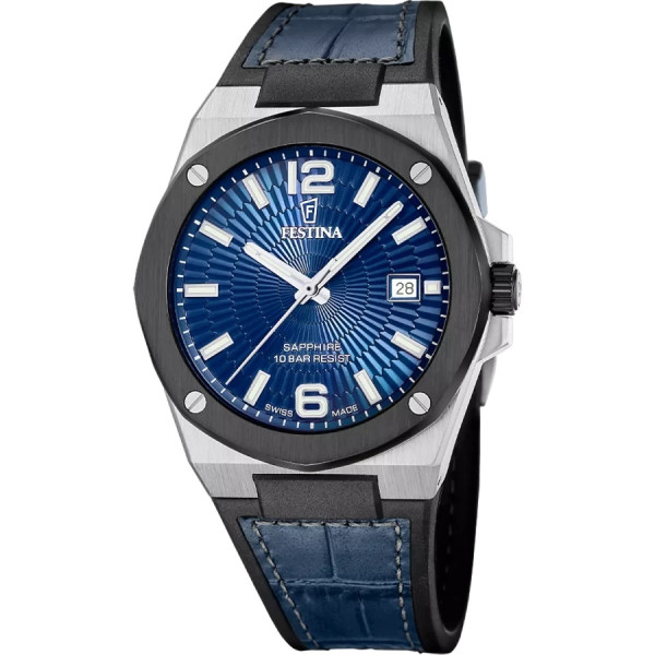 Festina F22001/2 мъжки часовник син циферблат
