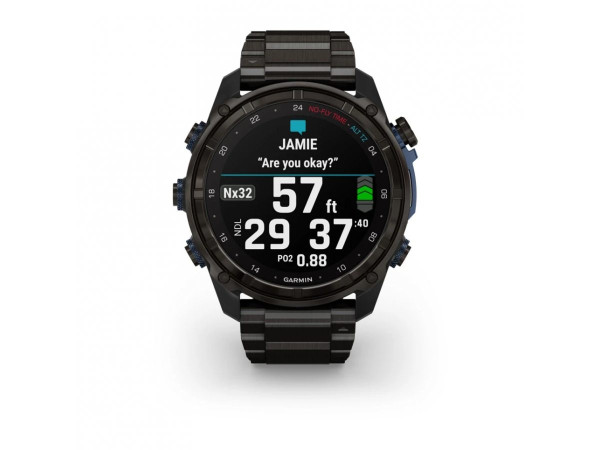 GARMIN Descent™ Mk3i - 51мм Carbon grey DLC титан с DLC титаниева каишка