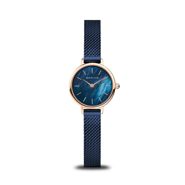 Дамски часовник Bering Classic Polished Rose Gold 11022-367