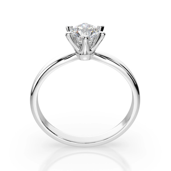 Cara пръстен с диамант 0.70 ct GIA сертификат – ЗЛАТНО БИЖУ 14К K101-10040W(5.7)/14K