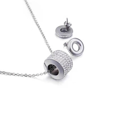 Комплект дамско колие и обеци Lee Cooper LC.S.01055.330