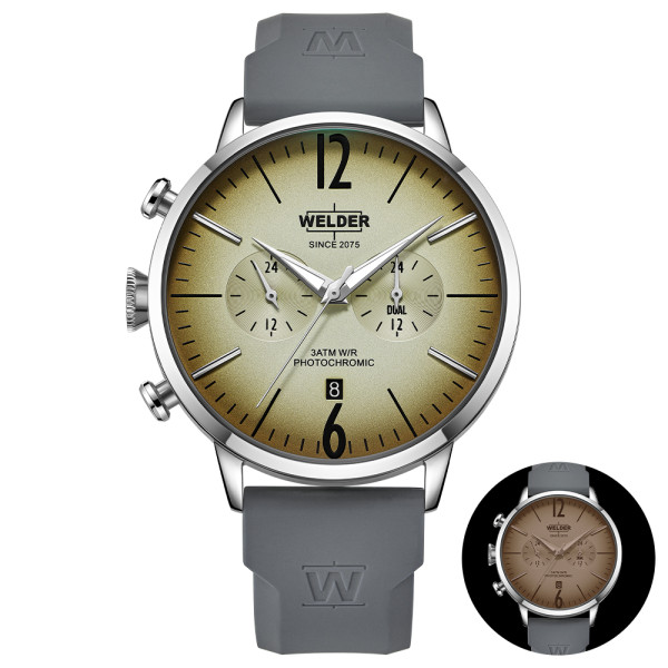 часовник welder moody wwrc553 стоманен корпус сива силиконова каишка classicwatches.bg