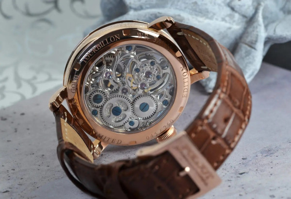 POLJOT INTERNATIONAL TOURBILLON SKELETON 43MM LIMITED EDITION 250PIECE 3360.T555RG-CH