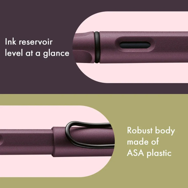 Писалка Lamy Safari - Scarlet, F перо