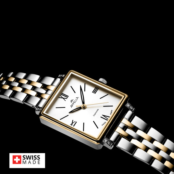 часовник Appella L50023.2163DQ дамски модел с диаманти classicwatches.bg