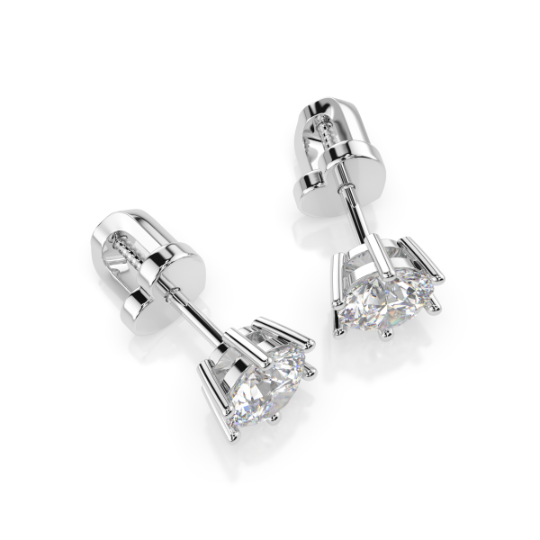 Cara обеци с диаманти 1.00 ct GIA сертификат K102-10151W